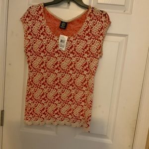 🔥🔥Beautiful lacy red blouse